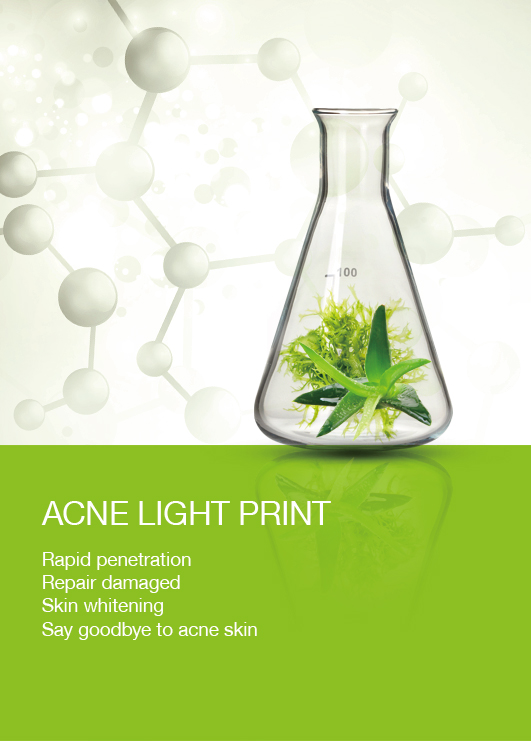 Acne light print